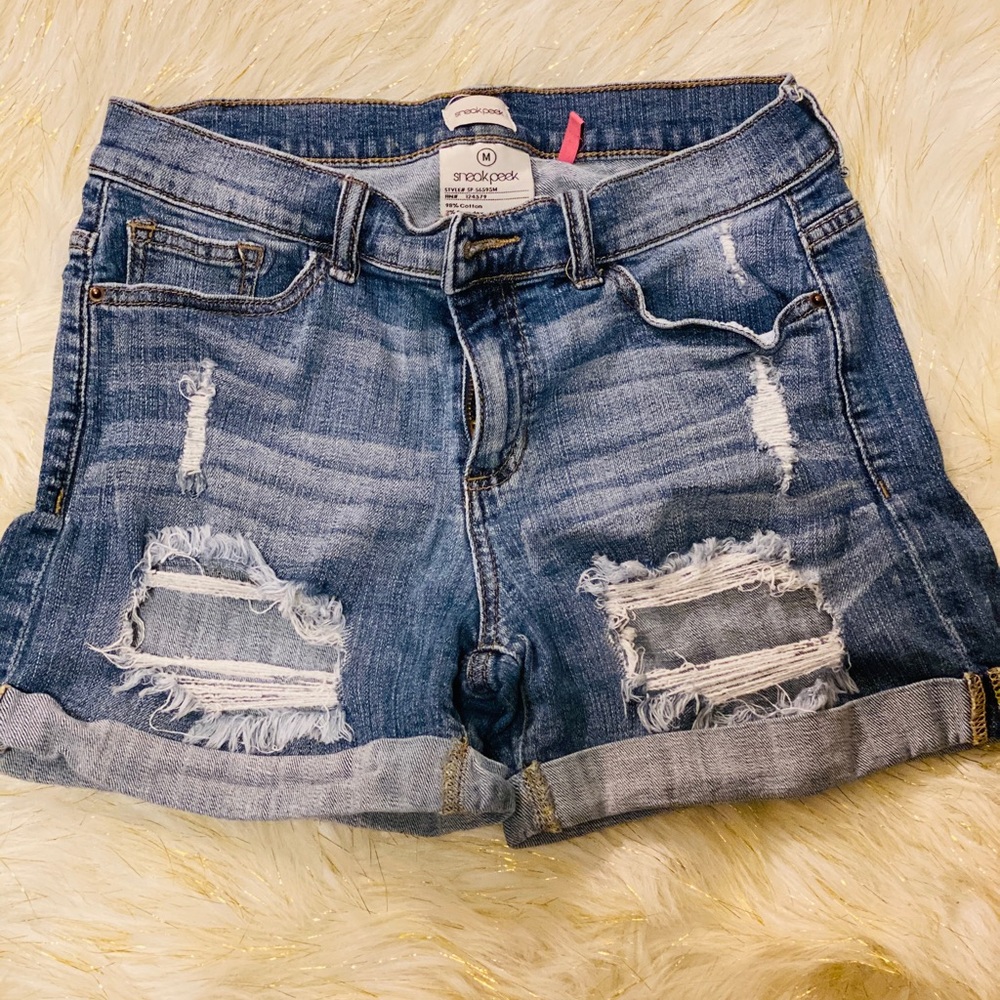 Jean shorts